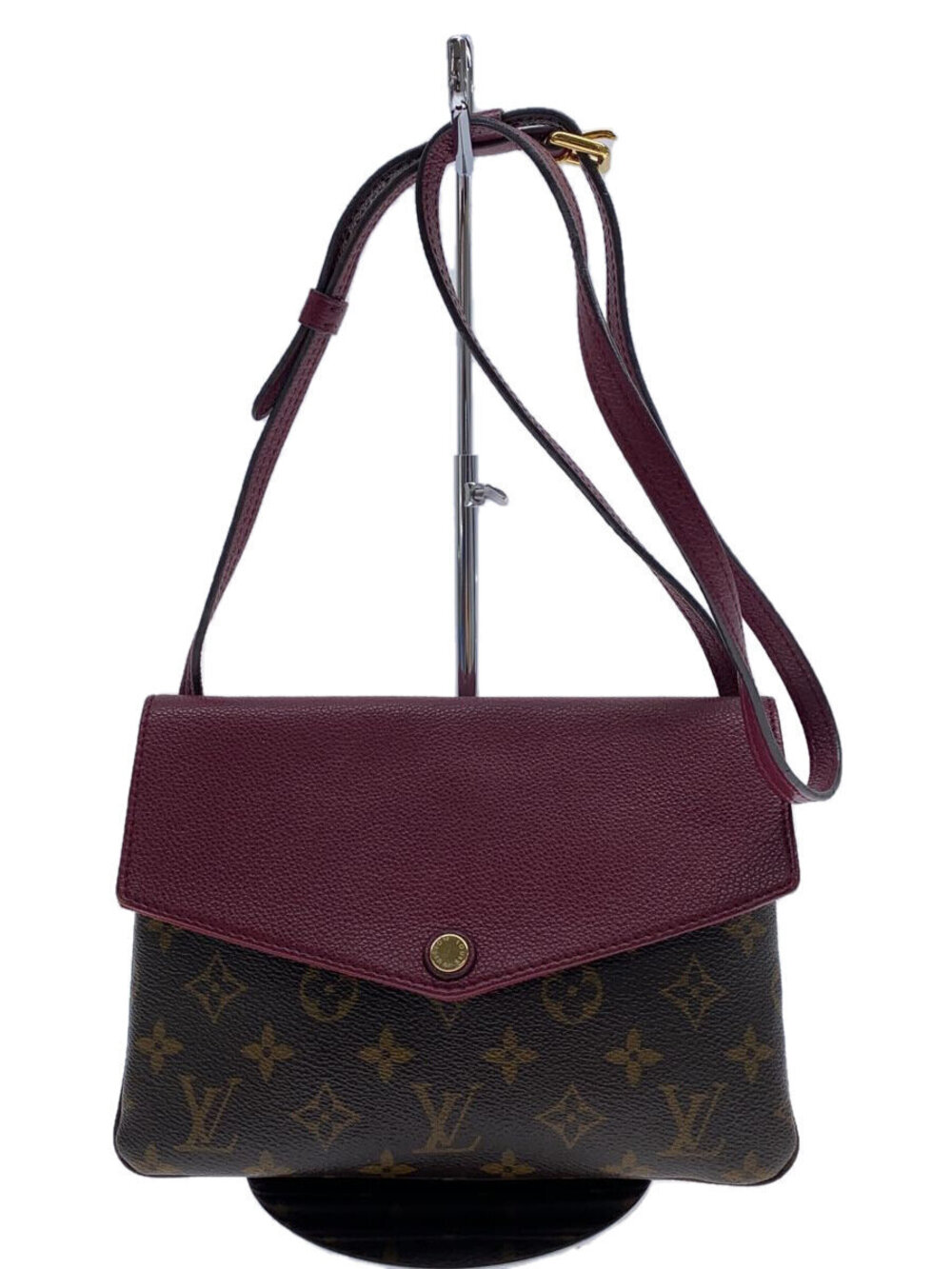 Louis Vuitton Twice crossbody bag Monogram Empreinte leather Purple
